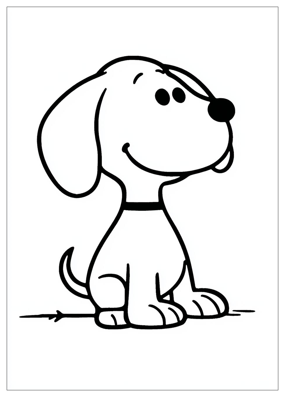 Kolorowanki Do Druku Snoopy 8