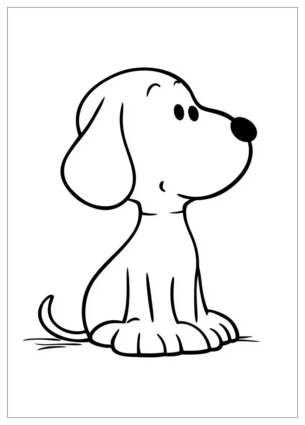 Kolorowanki Do Druku Snoopy 9