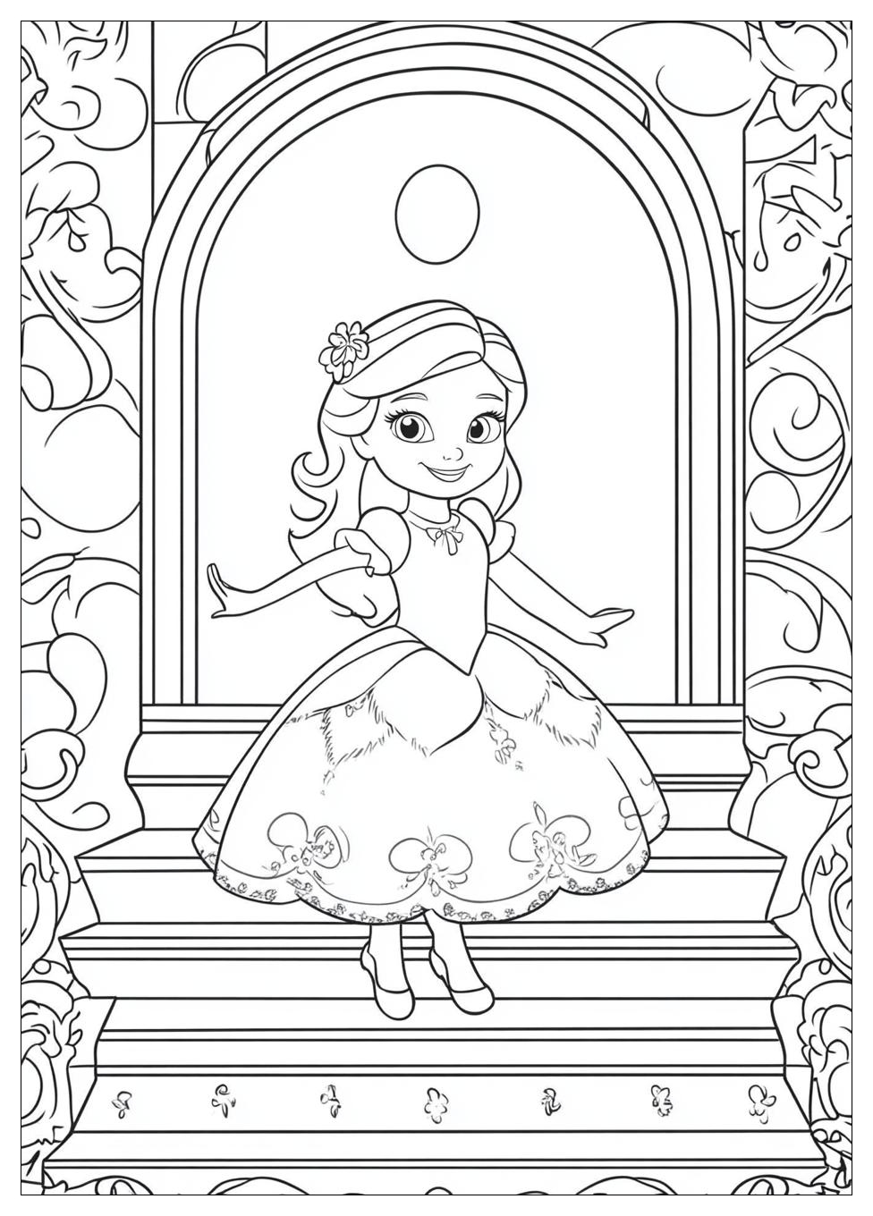 Kolorowanki Do Druku Sofia The First 14