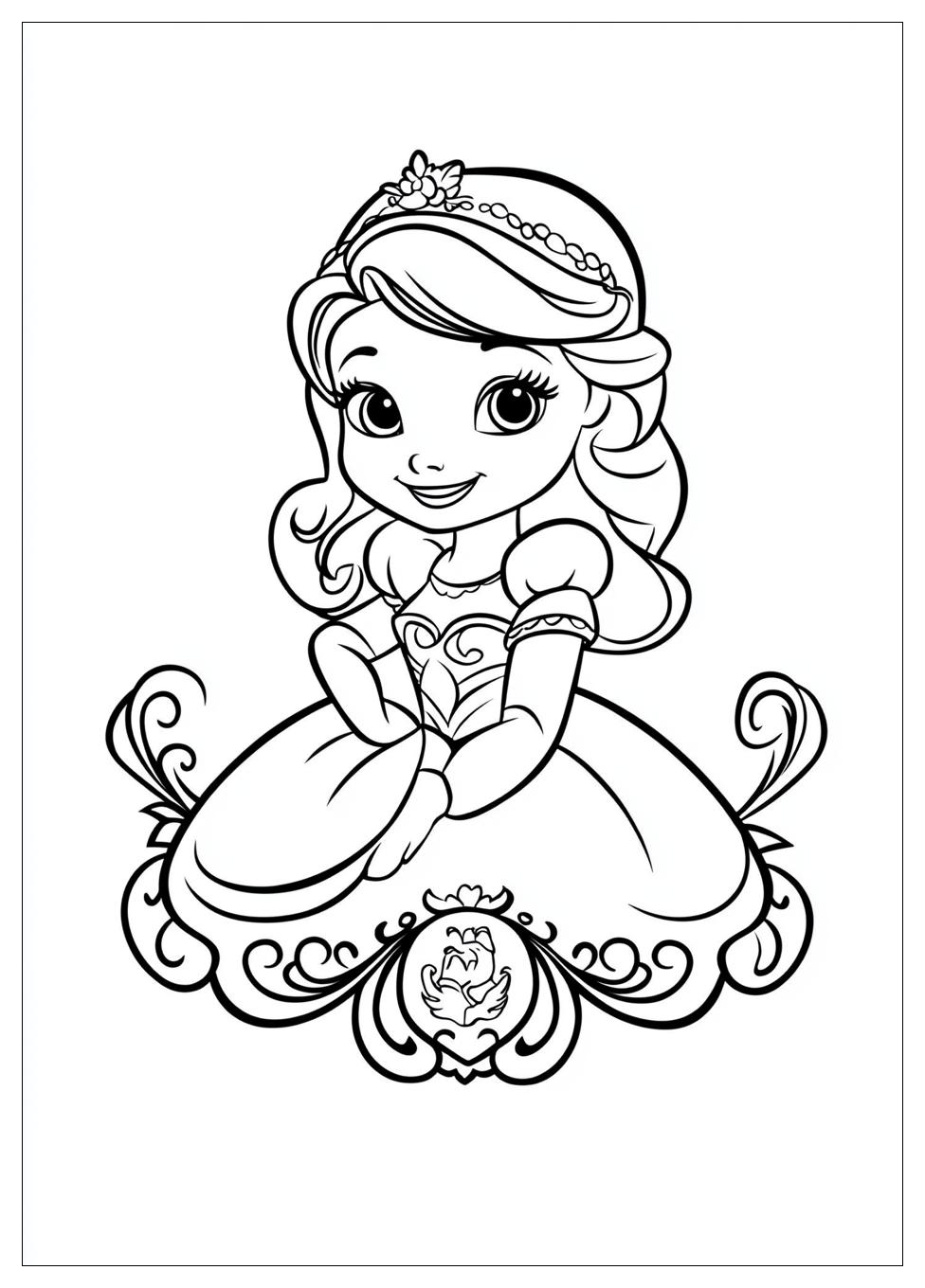 Kolorowanki Do Druku Sofia The First 19