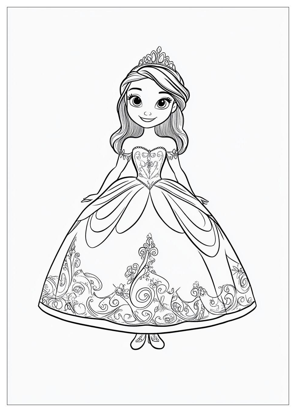 Kolorowanki Do Druku Sofia The First 2