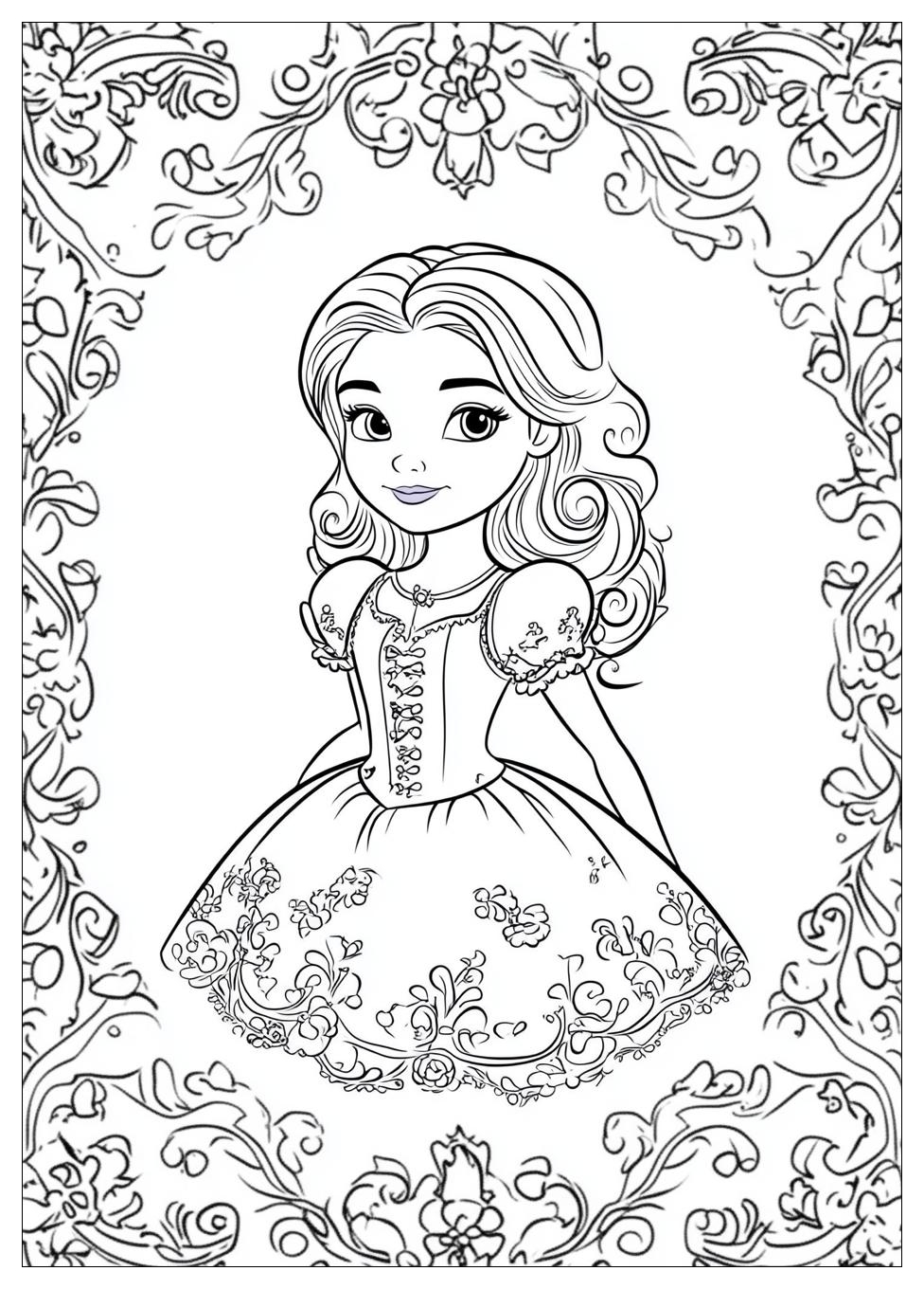 Kolorowanki Do Druku Sofia The First 5