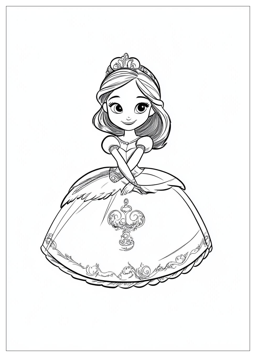 Kolorowanki Do Druku Sofia The First 6