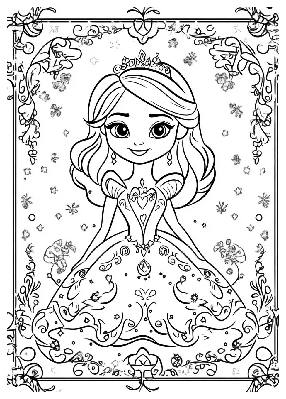 Kolorowanki Do Druku Sofia The First 8