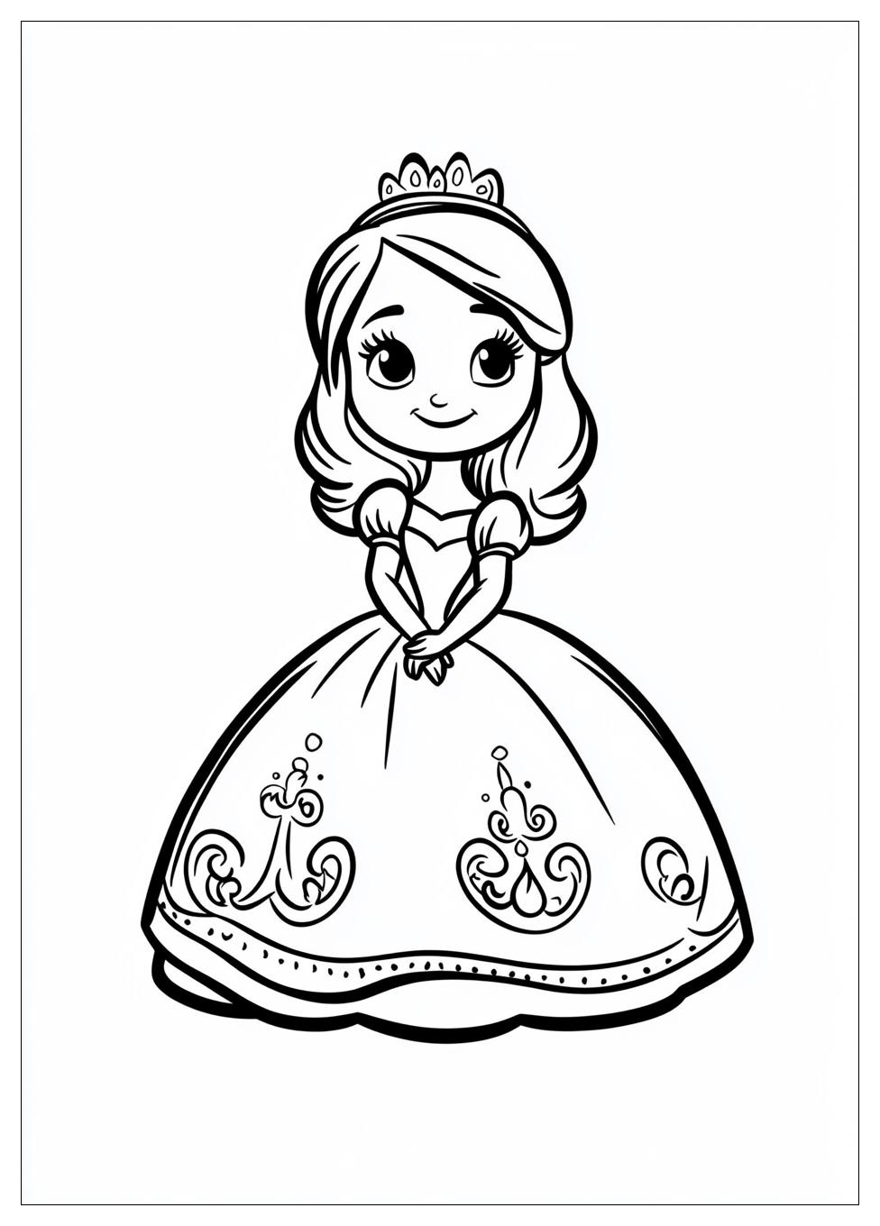 Kolorowanki Do Druku Sofia The First 9
