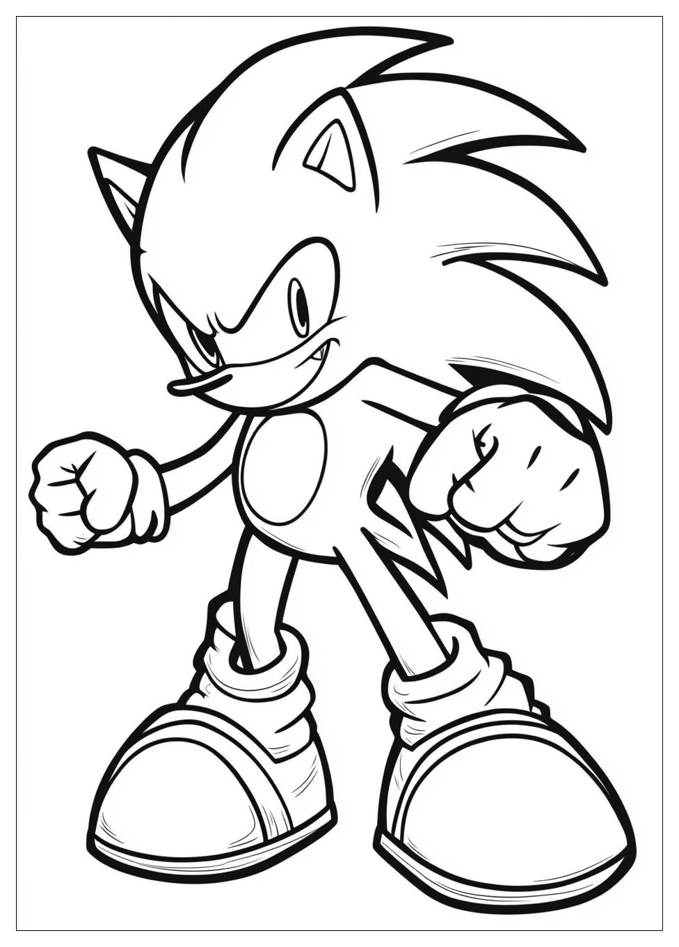 Kolorowanki Do Druku Sonic Exe 1