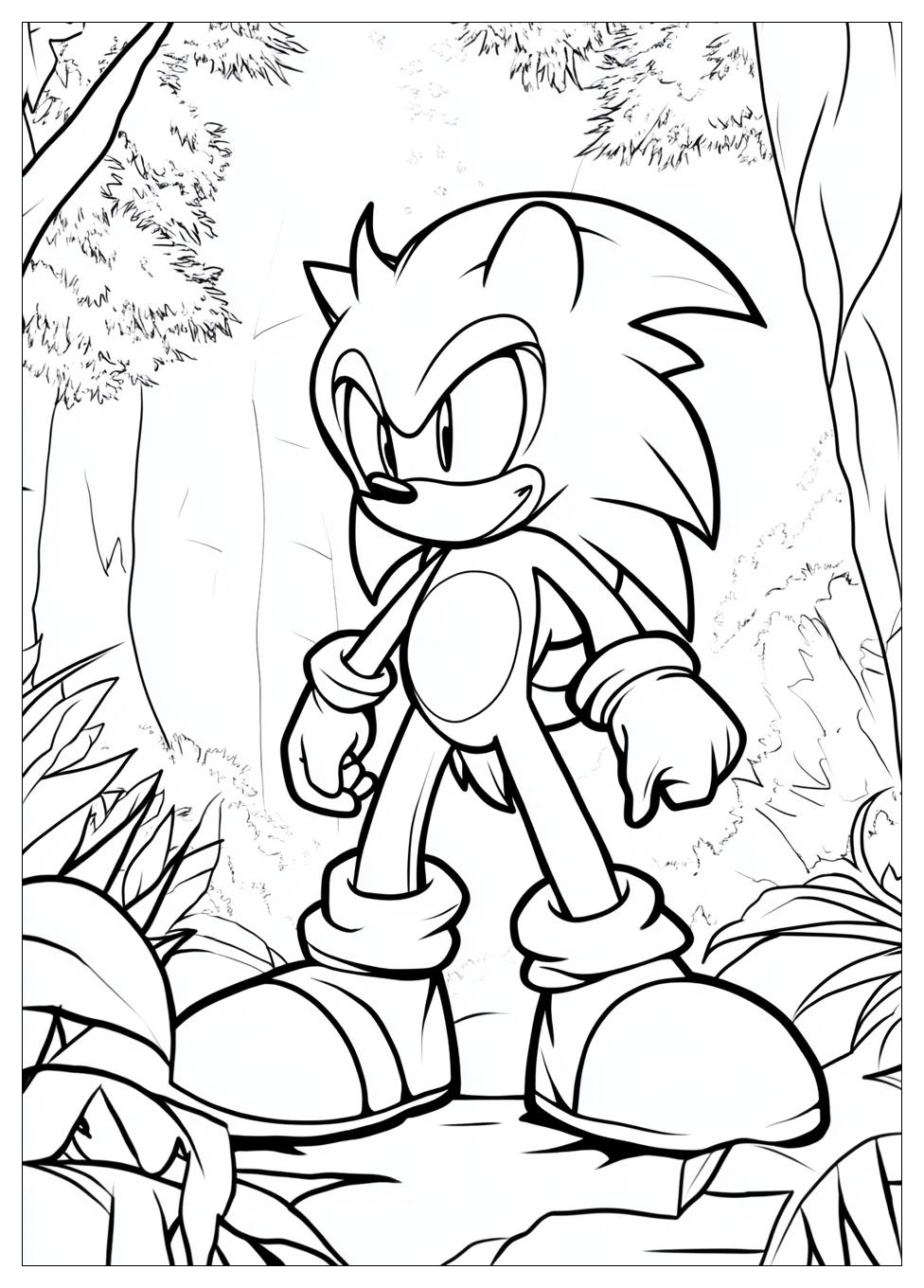 Kolorowanki Do Druku Sonic Exe 16
