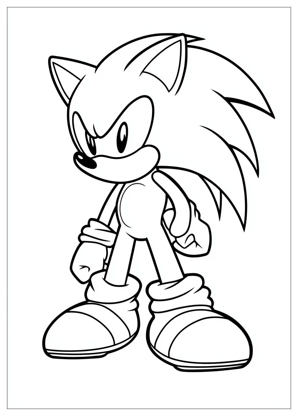 Kolorowanki Do Druku Sonic Exe 20