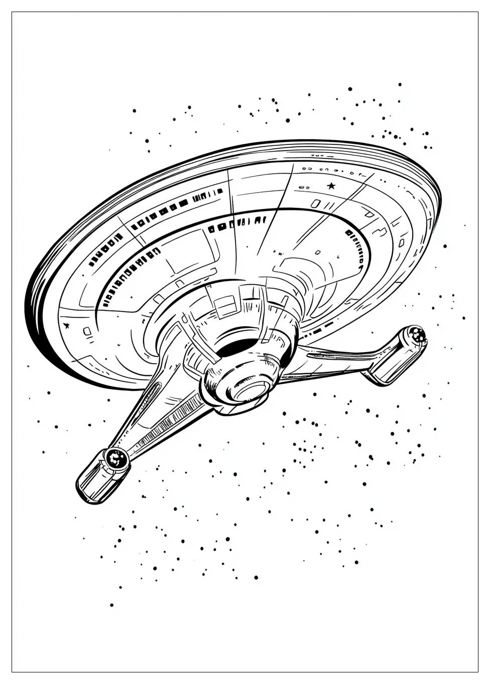 Kolorowanki Do Druku Star Trek 1