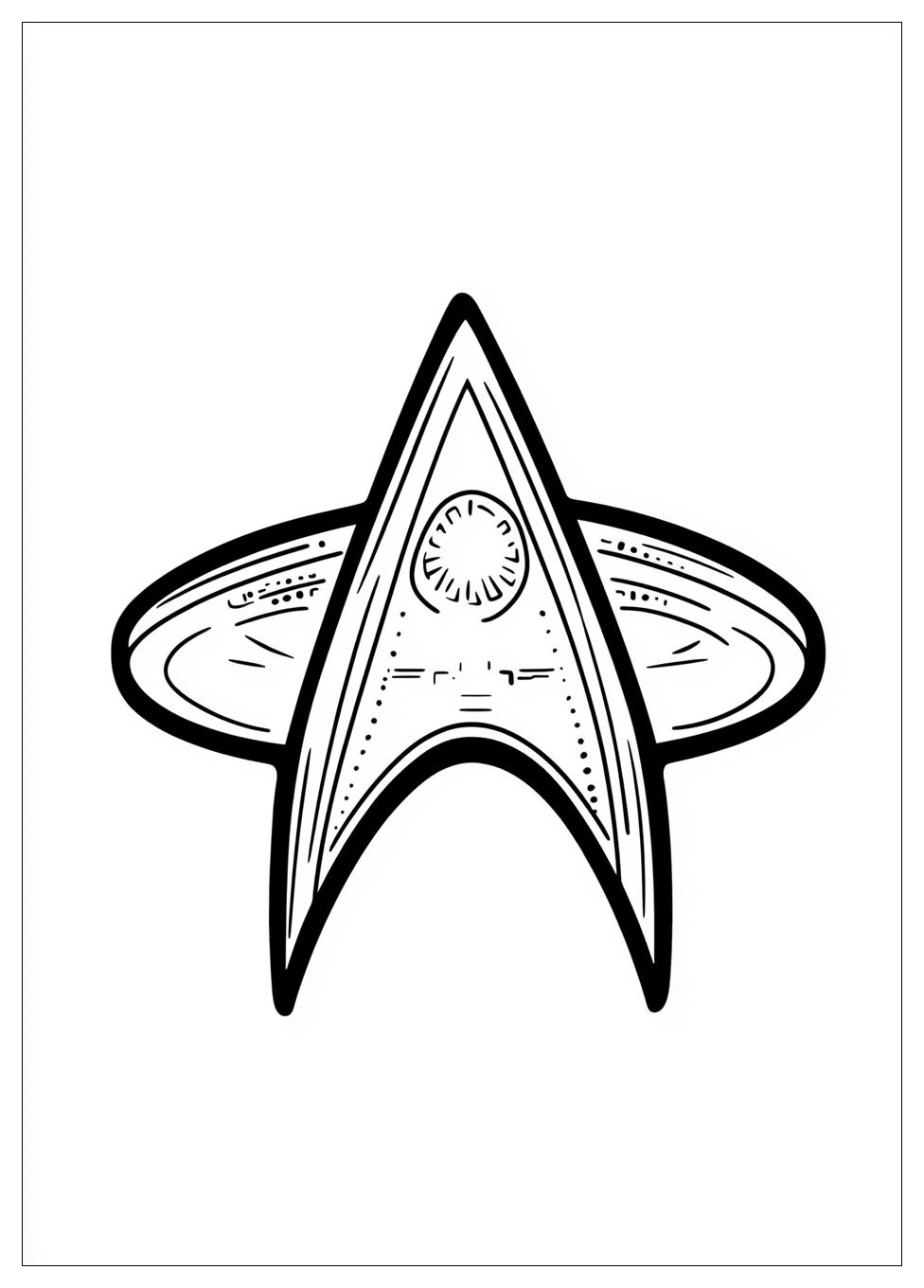 Kolorowanki Do Druku Star Trek 12