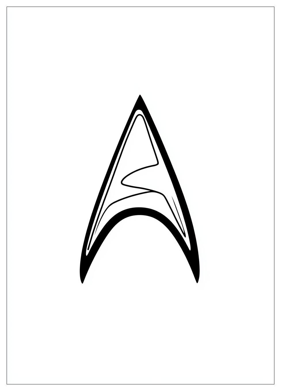 Kolorowanki Do Druku Star Trek 19