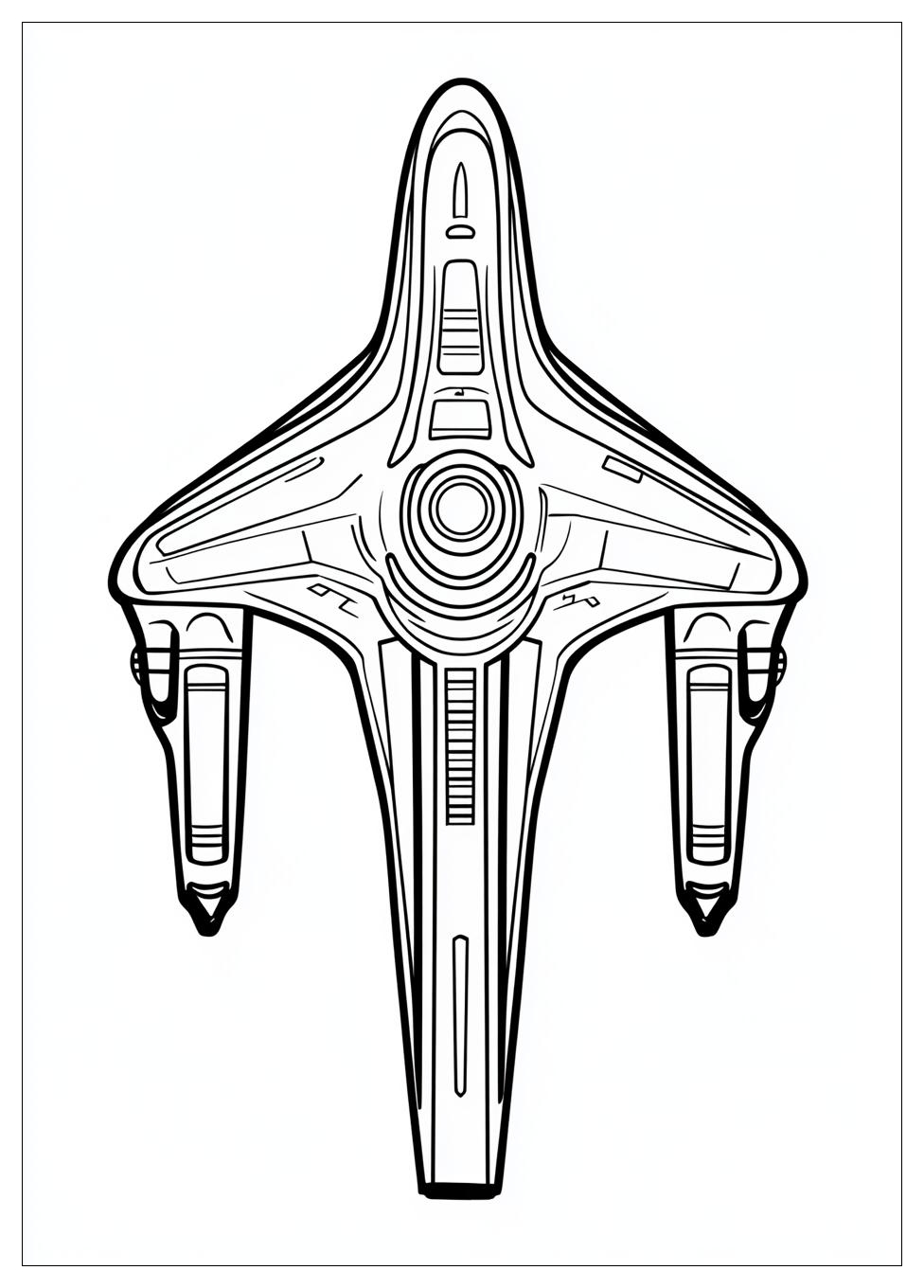 Kolorowanki Do Druku Star Trek 6