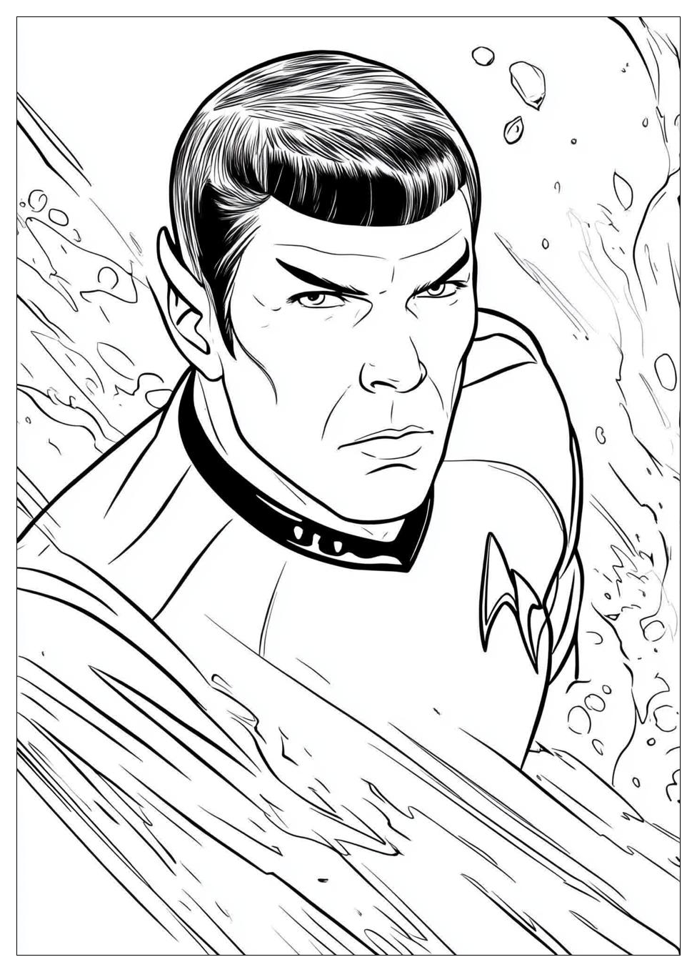 Kolorowanki Do Druku Star Trek 7