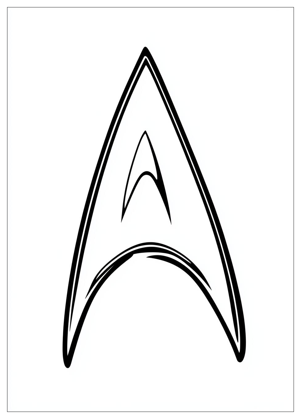 Kolorowanki Do Druku Star Trek 9