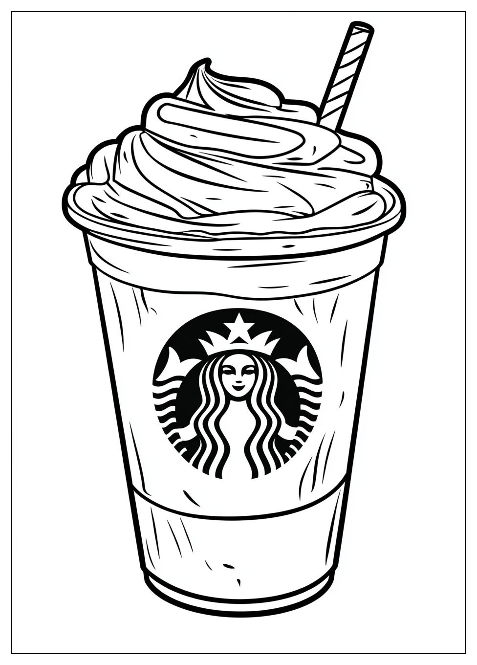 Kolorowanki Do Druku Starbucks 1