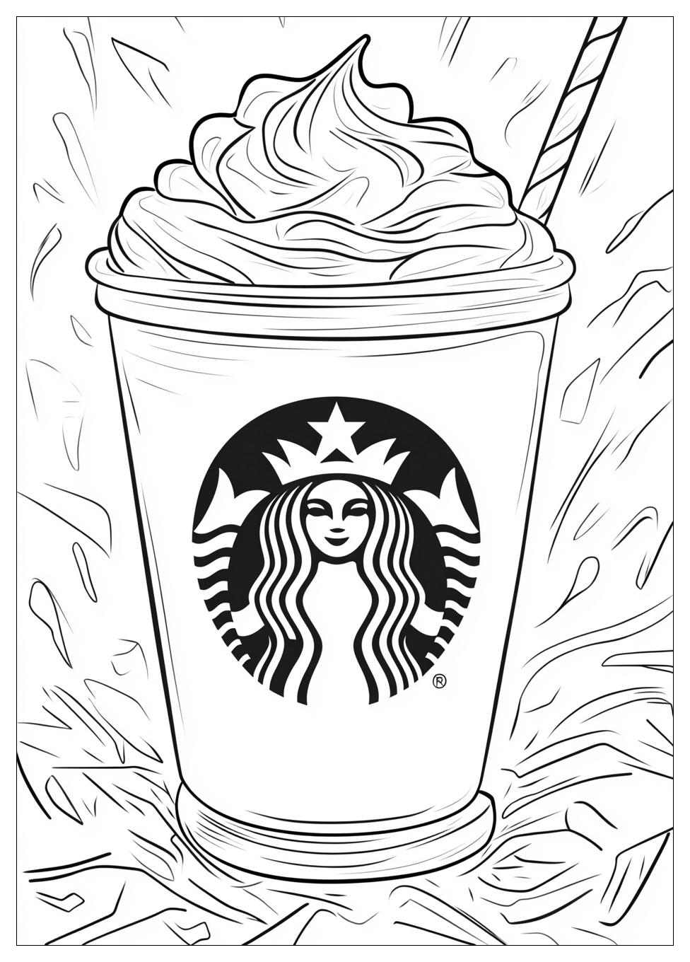 Kolorowanki Do Druku Starbucks 10