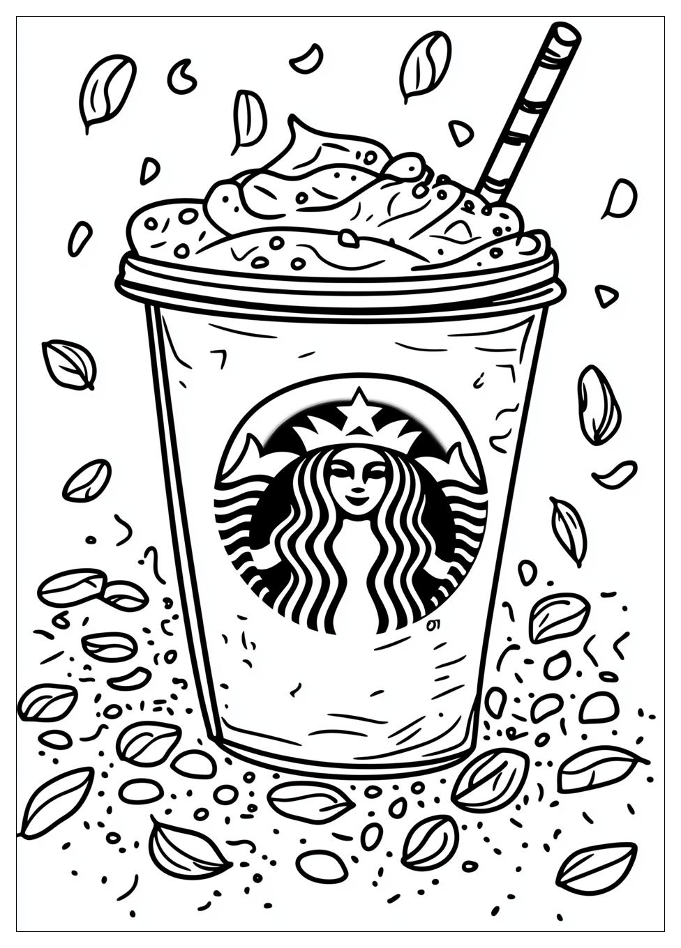 Kolorowanki Do Druku Starbucks 12