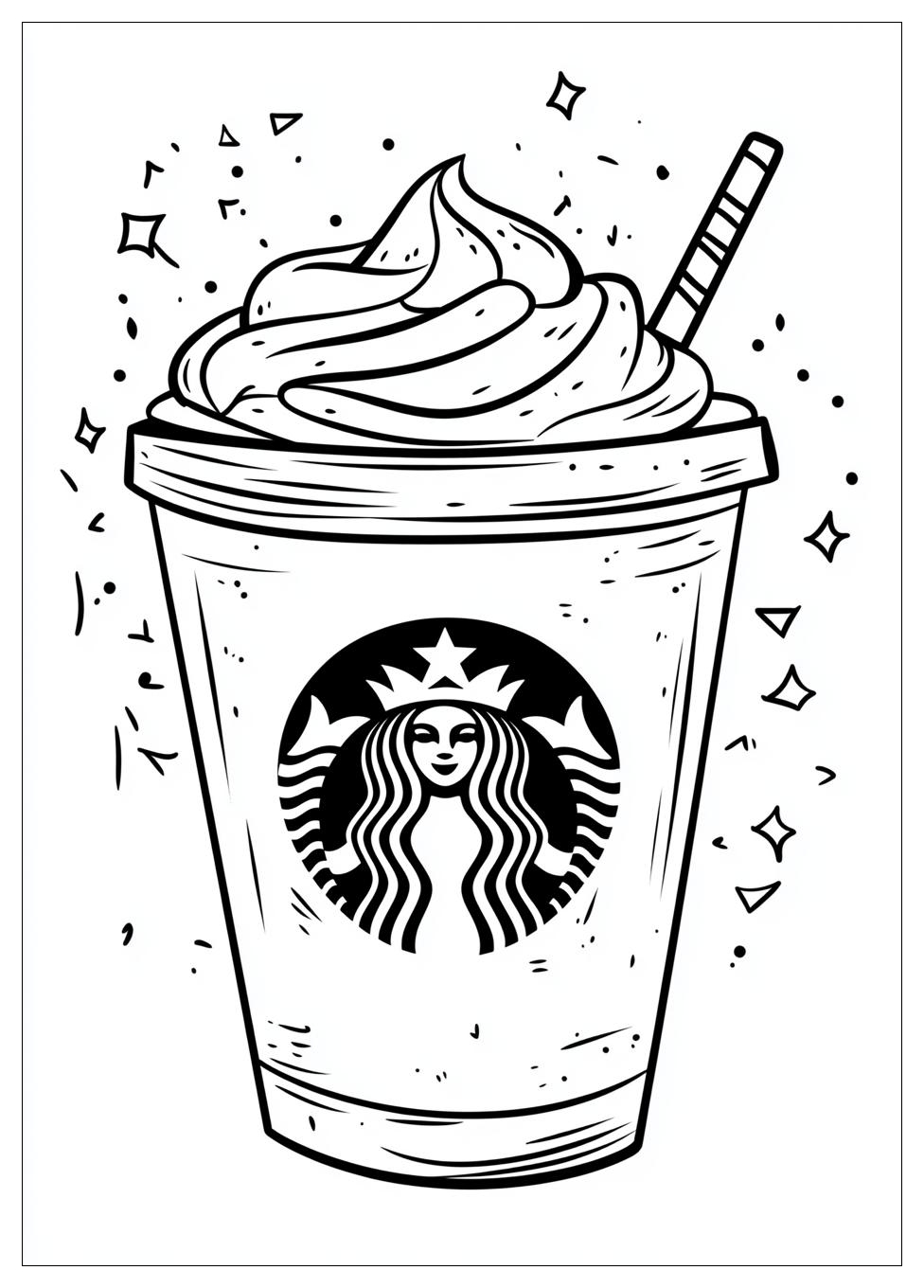 Kolorowanki Do Druku Starbucks 17