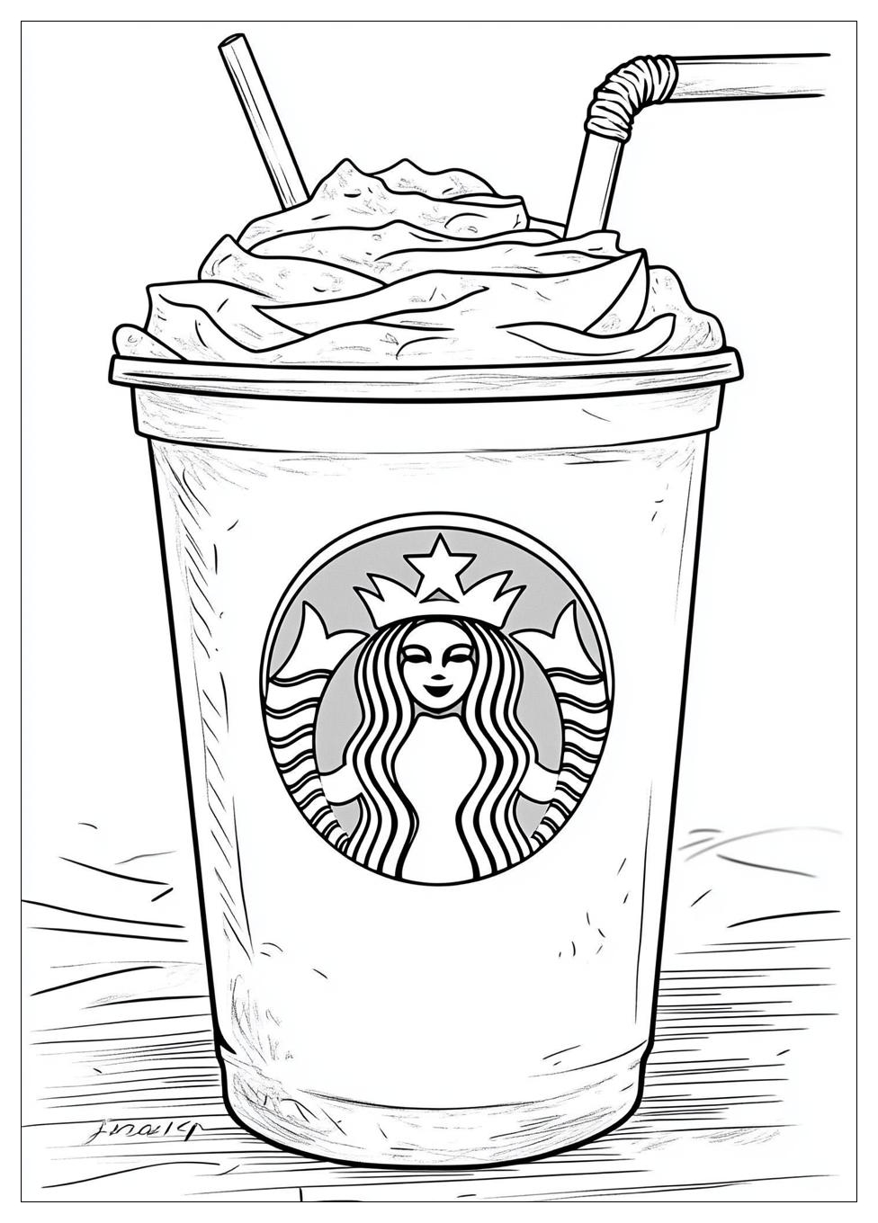 Kolorowanki Do Druku Starbucks 19