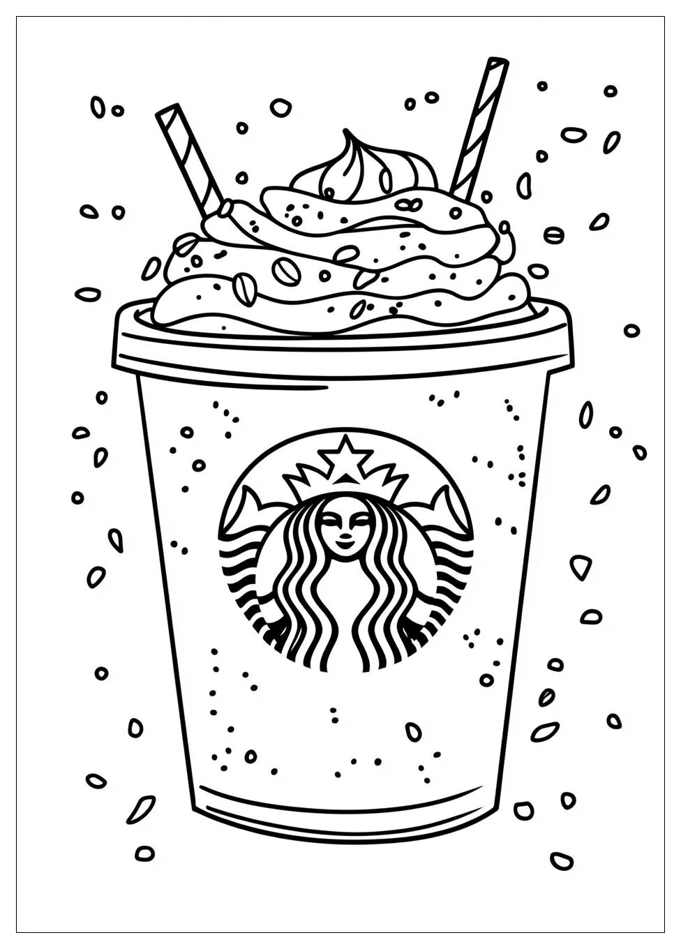 Kolorowanki Do Druku Starbucks 2