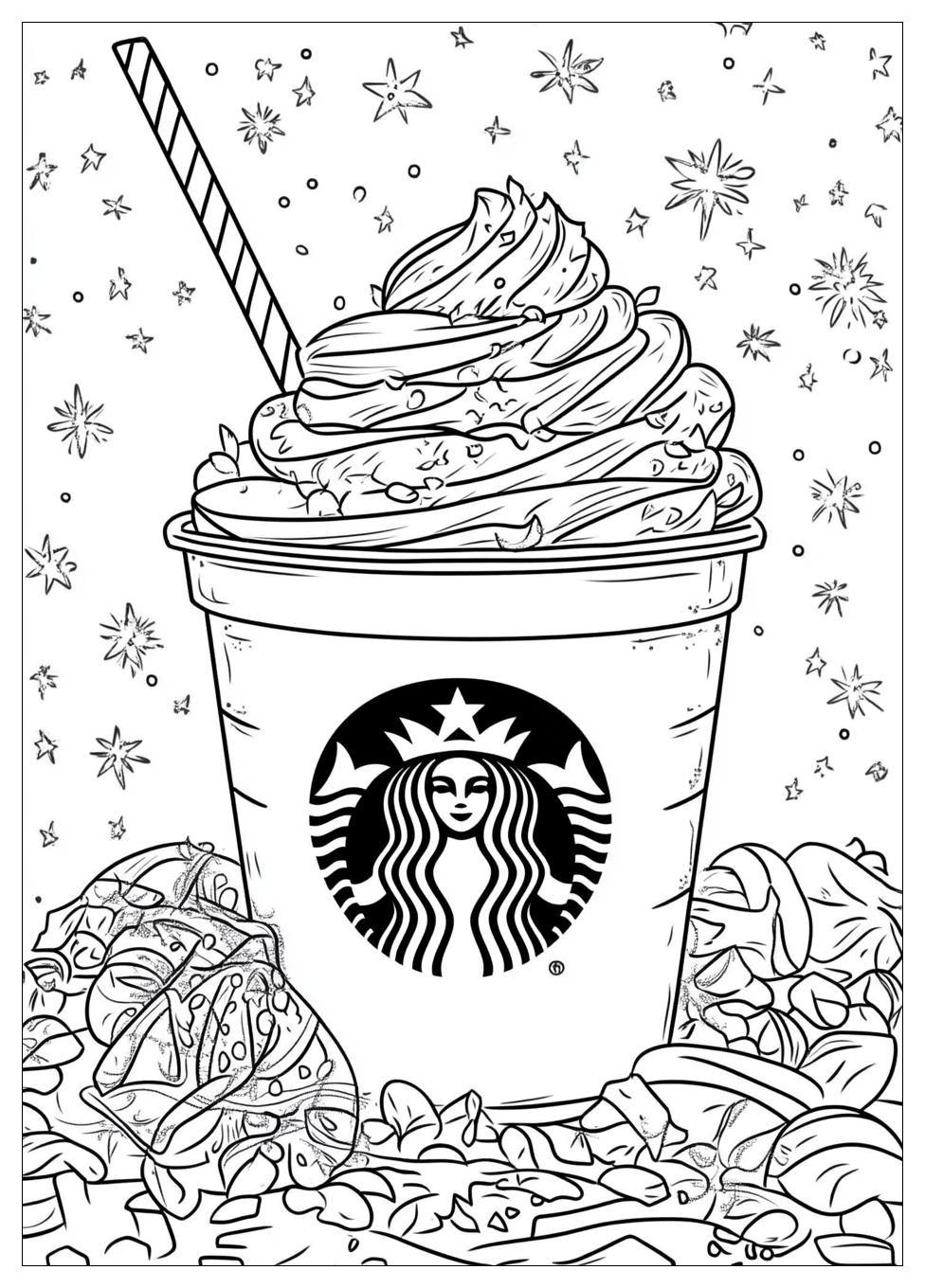 Kolorowanki Do Druku Starbucks 24