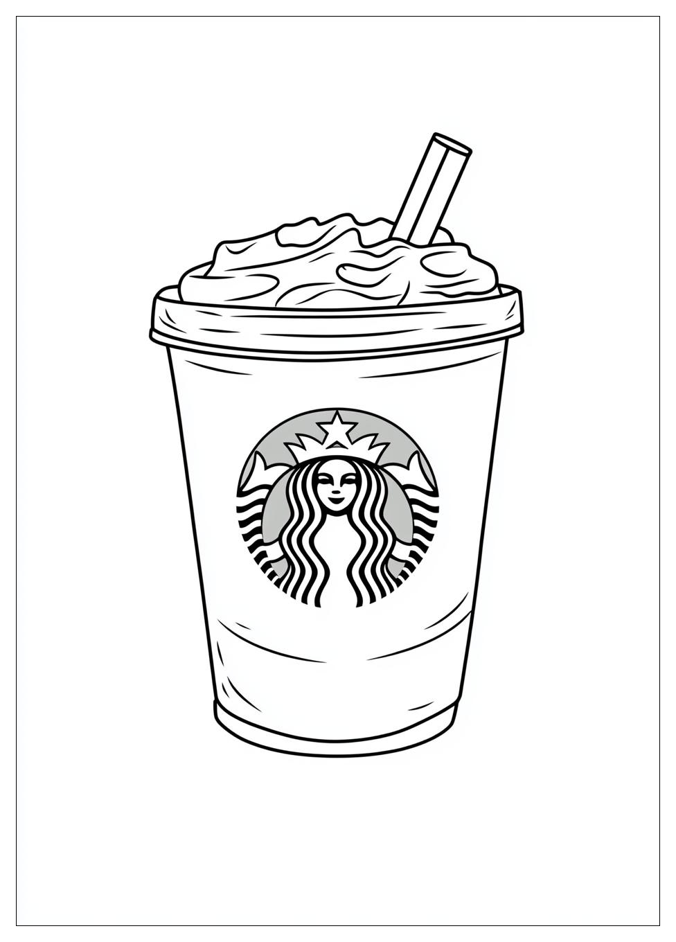 Kolorowanki Do Druku Starbucks 4
