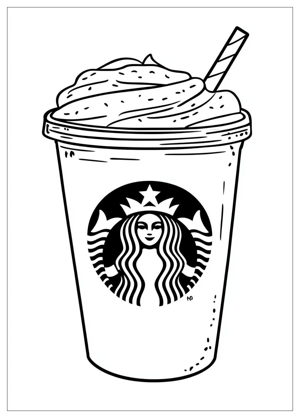 Kolorowanki Do Druku Starbucks 6
