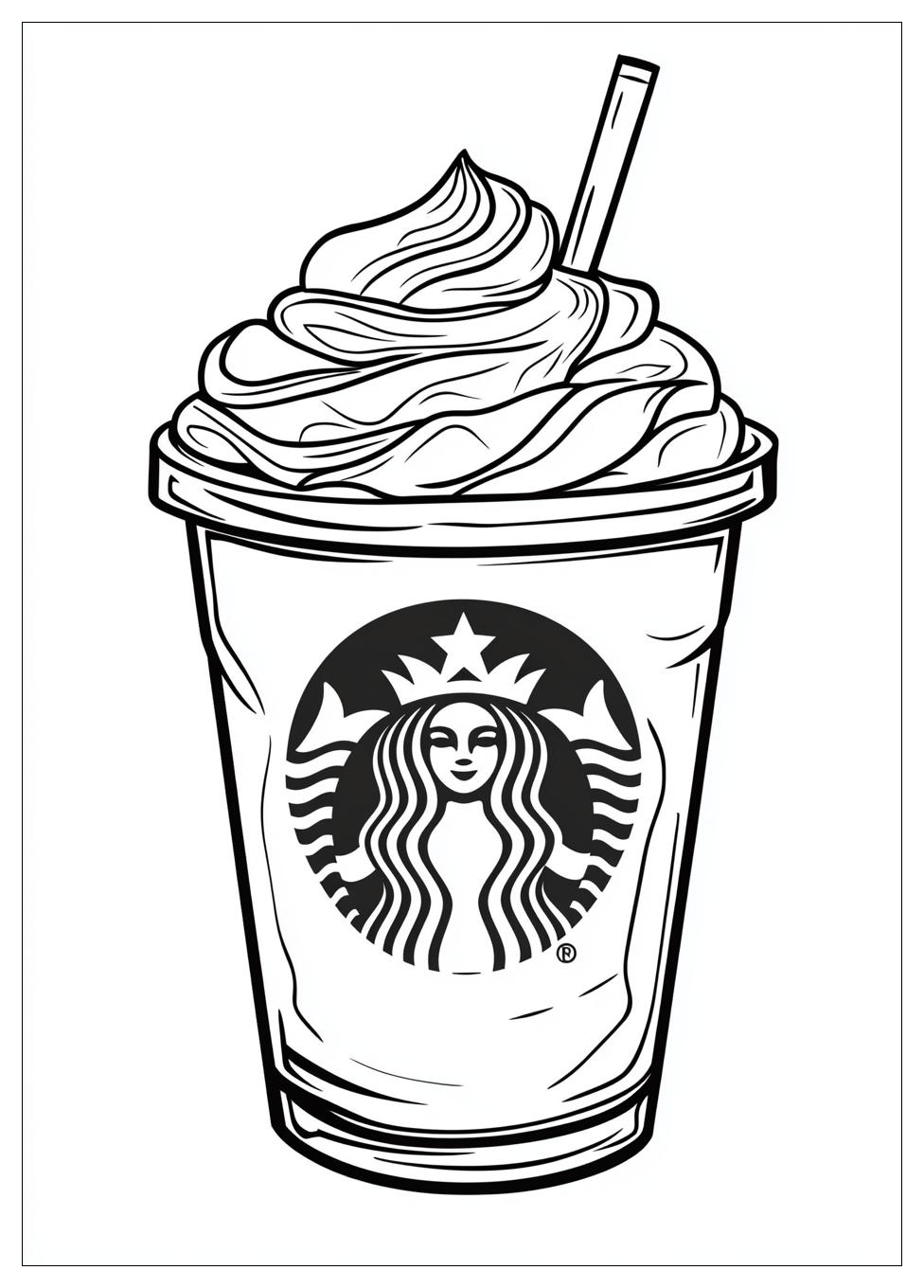Kolorowanki Do Druku Starbucks 7