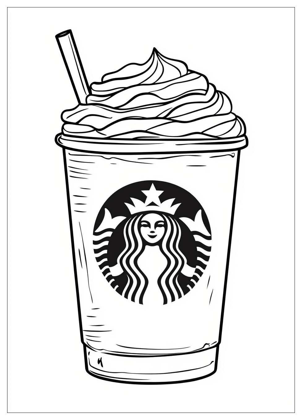 Kolorowanki Do Druku Starbucks 8