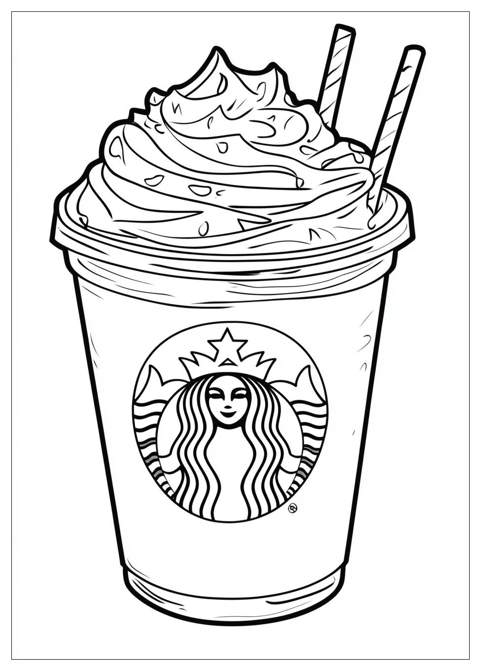 Kolorowanki Do Druku Starbucks 9