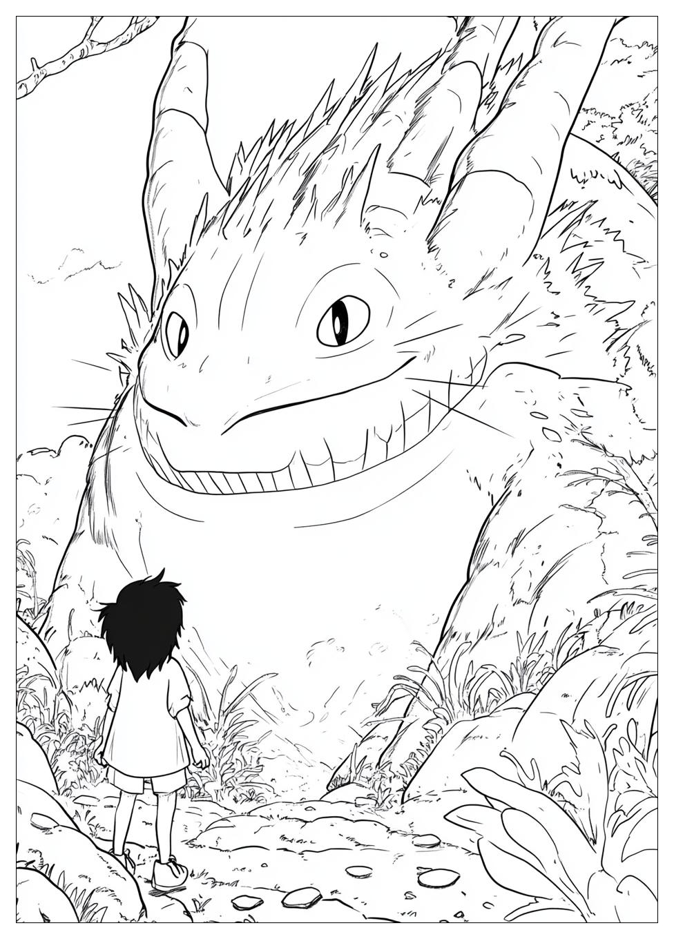 Kolorowanki Do Druku Studio Ghibli 18