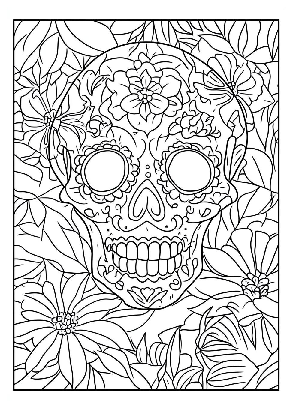 Kolorowanki Do Druku Sugar Skull 10