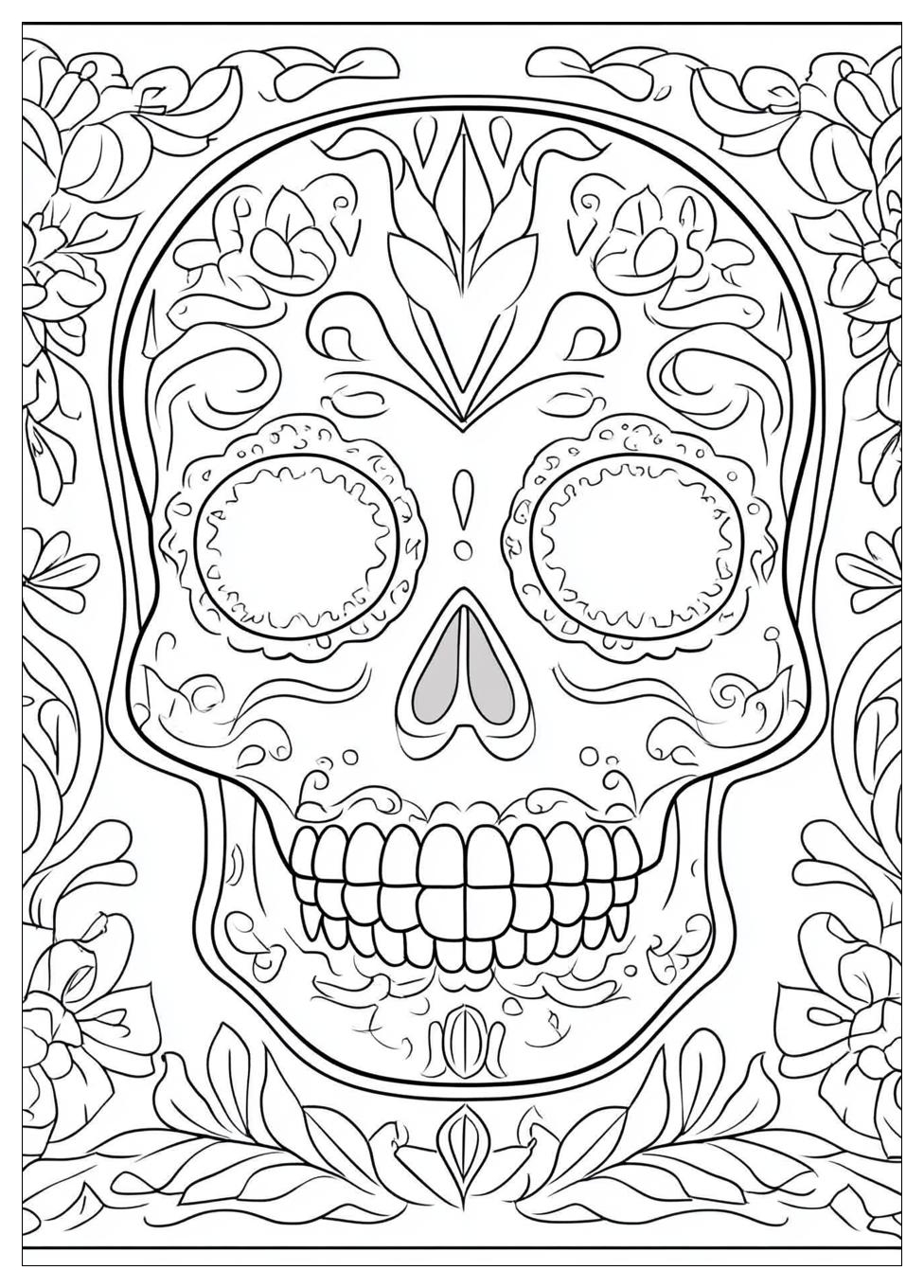 Kolorowanki Do Druku Sugar Skull 15