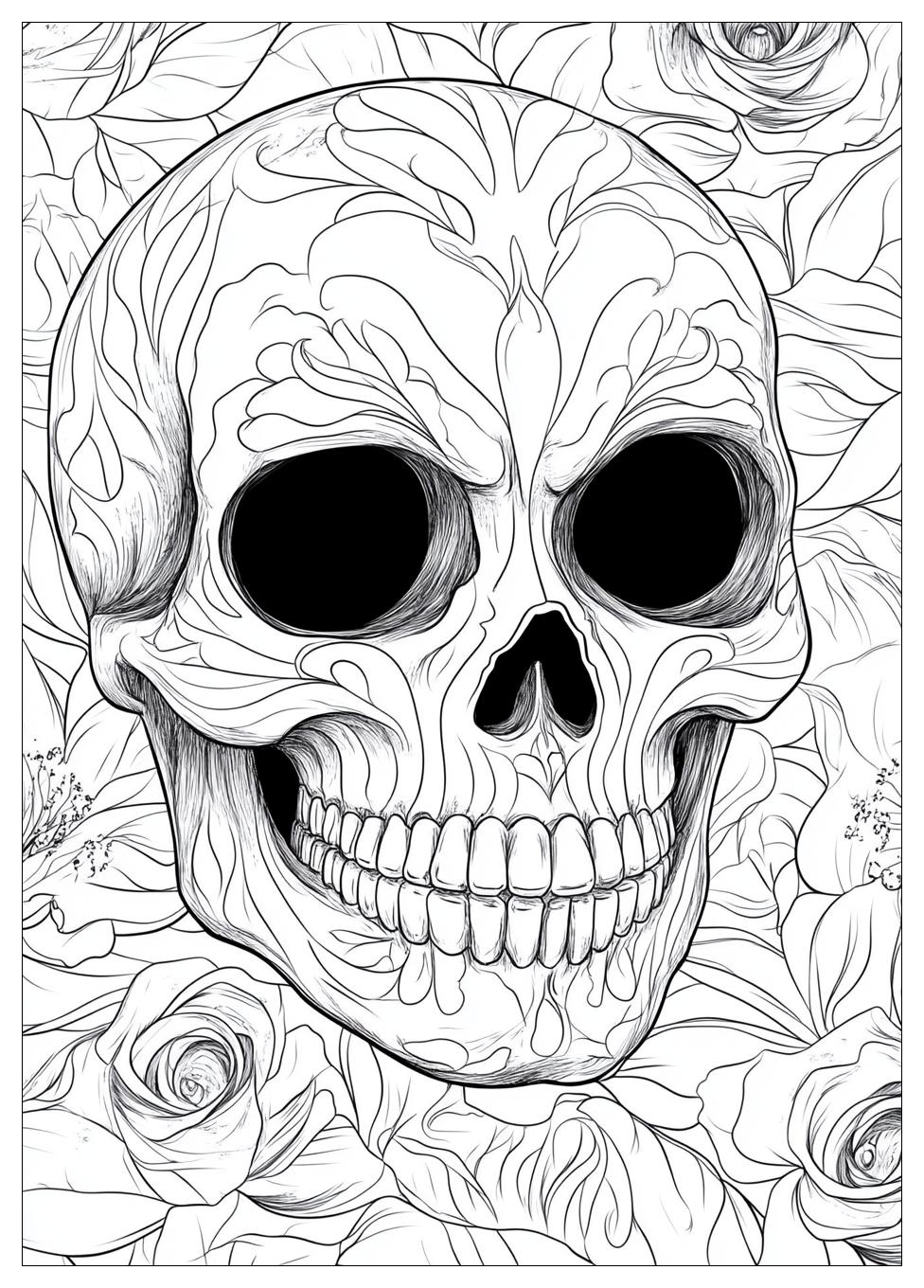 Kolorowanki Do Druku Sugar Skull 22