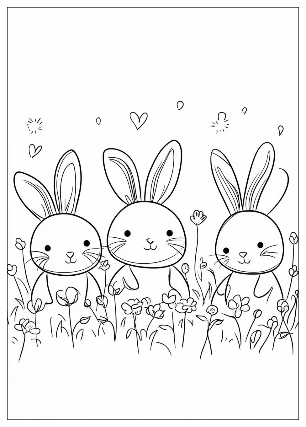 Kolorowanki Do Druku Sunny Bunnies 10