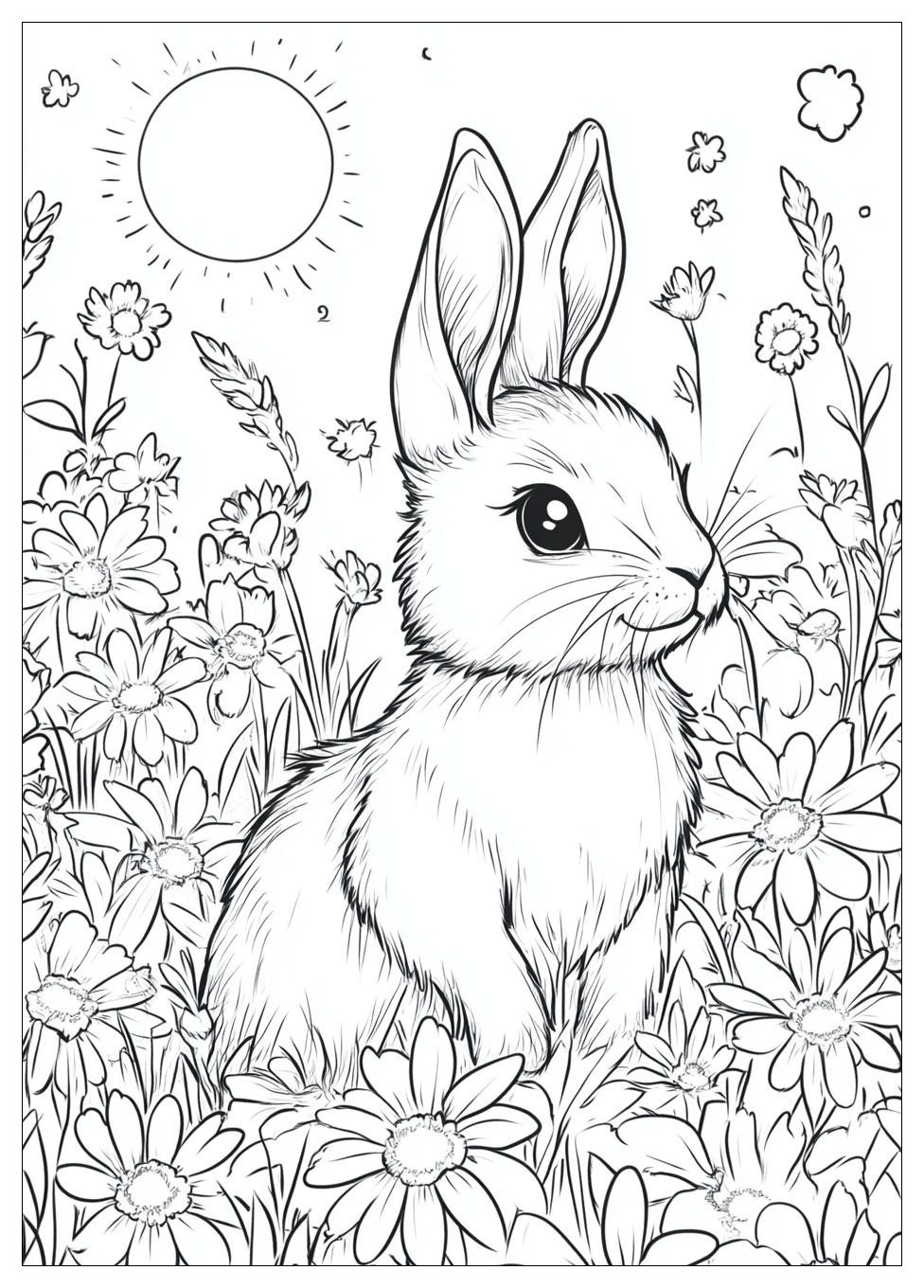 Kolorowanki Do Druku Sunny Bunnies 8