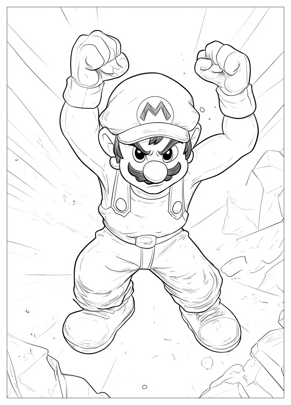Kolorowanki Do Druku Super Smash Bros 4
