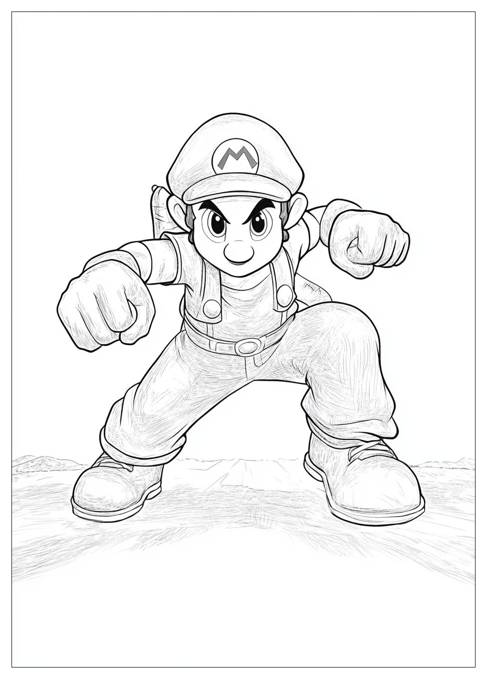 Kolorowanki Do Druku Super Smash Bros 8
