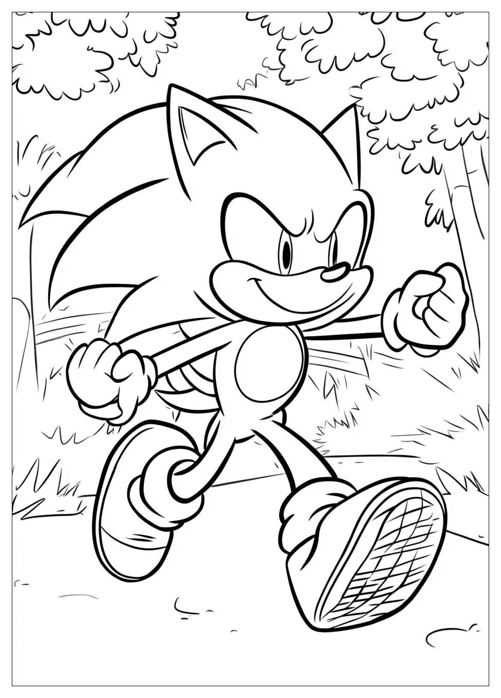 Kolorowanki Do Druku Super Sonic 13