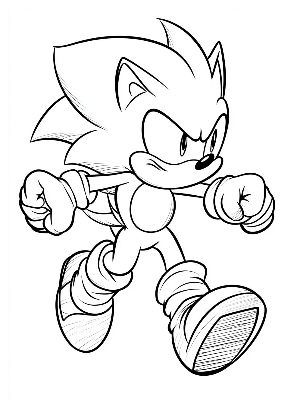Kolorowanki Do Druku Super Sonic 14