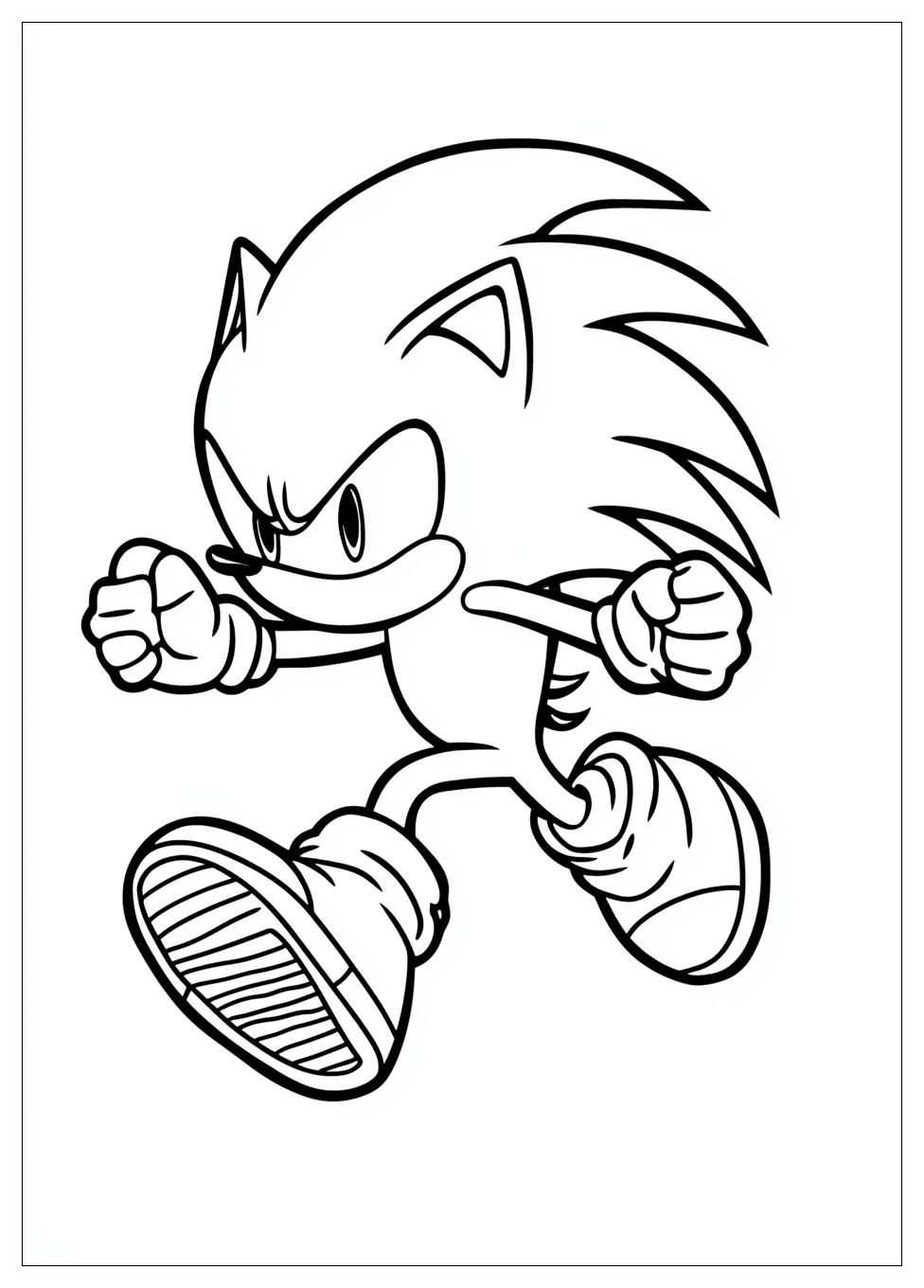 Kolorowanki Do Druku Super Sonic 19