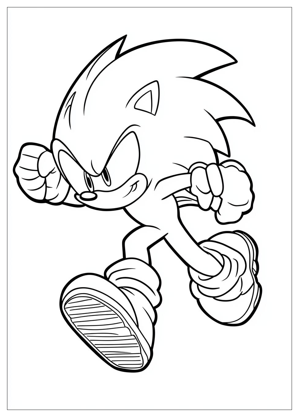 Kolorowanki Do Druku Super Sonic 2