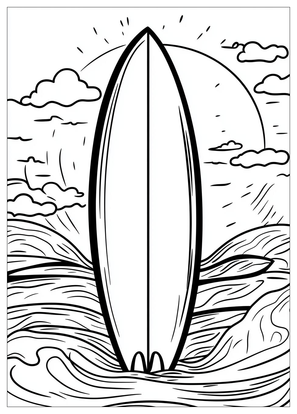 Kolorowanki Do Druku Surfing 10