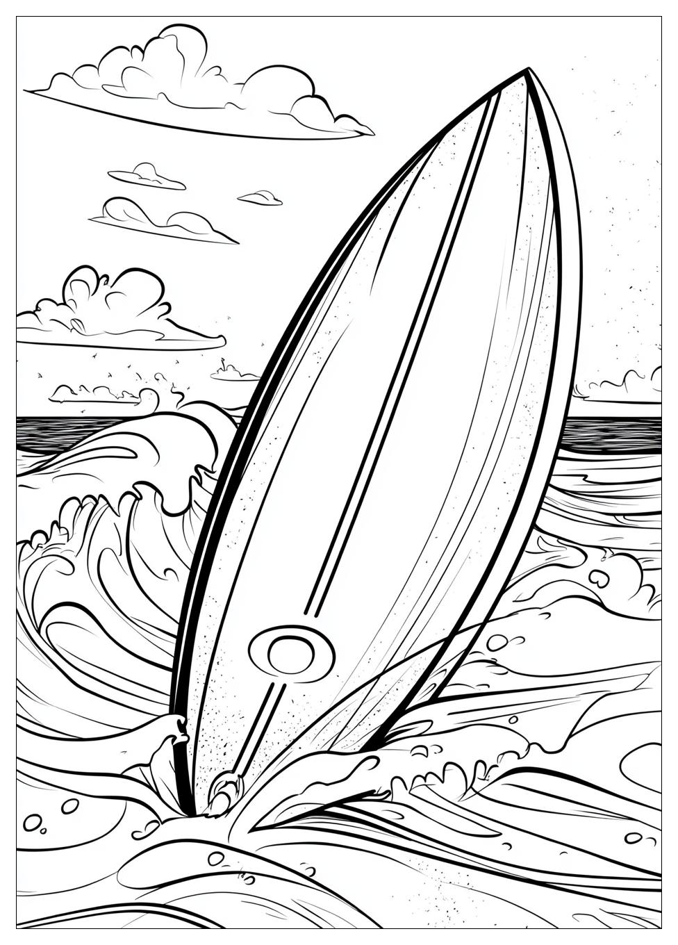 Kolorowanki Do Druku Surfing 3