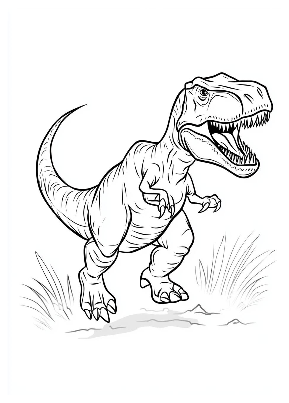 Kolorowanki Do Druku T-Rex 10