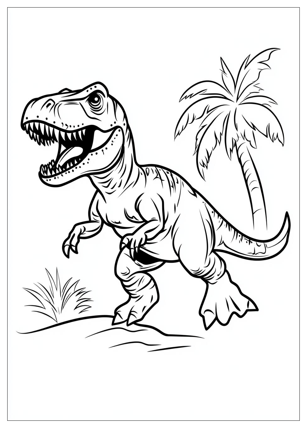 Kolorowanki Do Druku T-Rex 20
