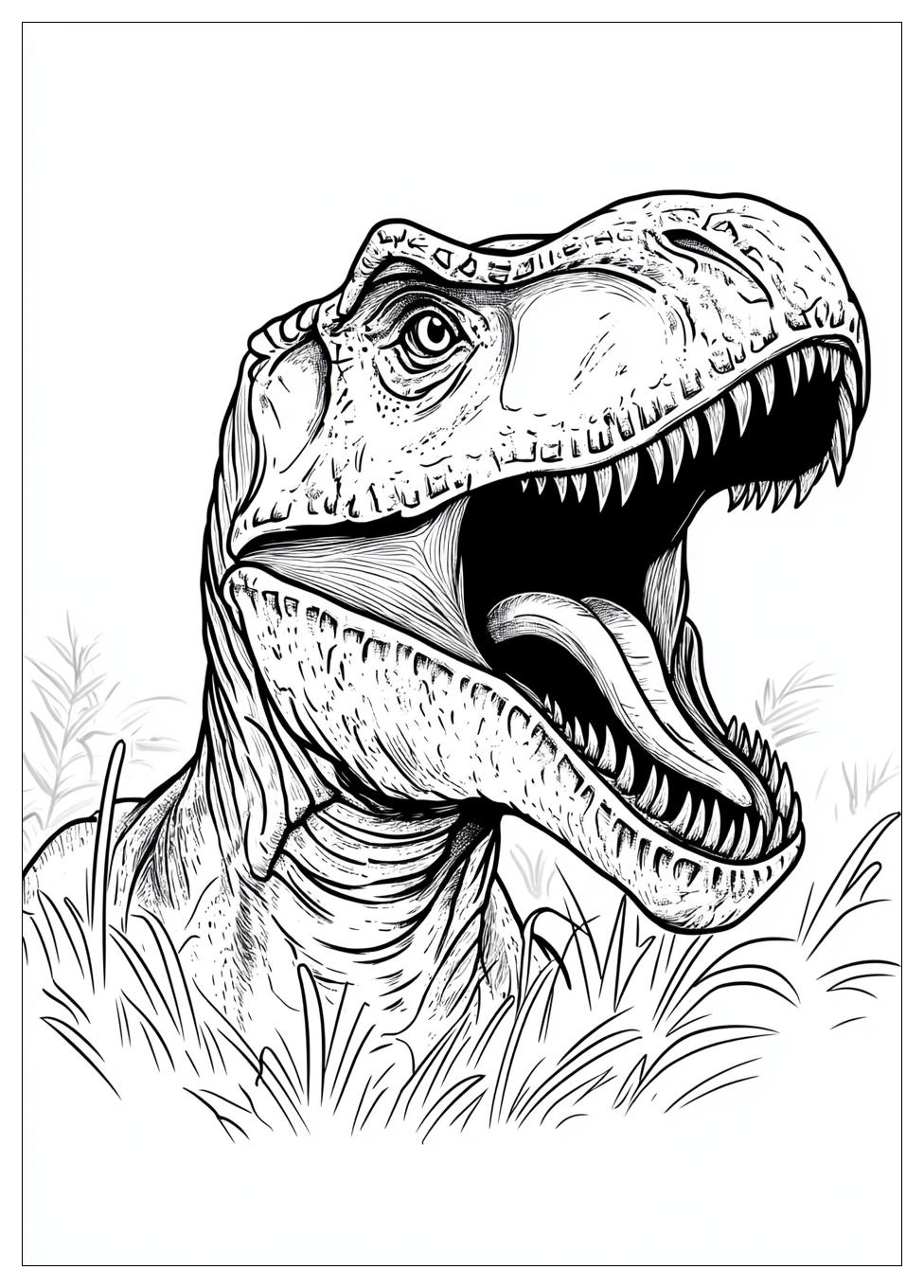 Kolorowanki Do Druku T-Rex 22