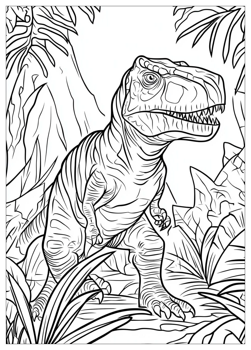 Kolorowanki Do Druku T-Rex 24