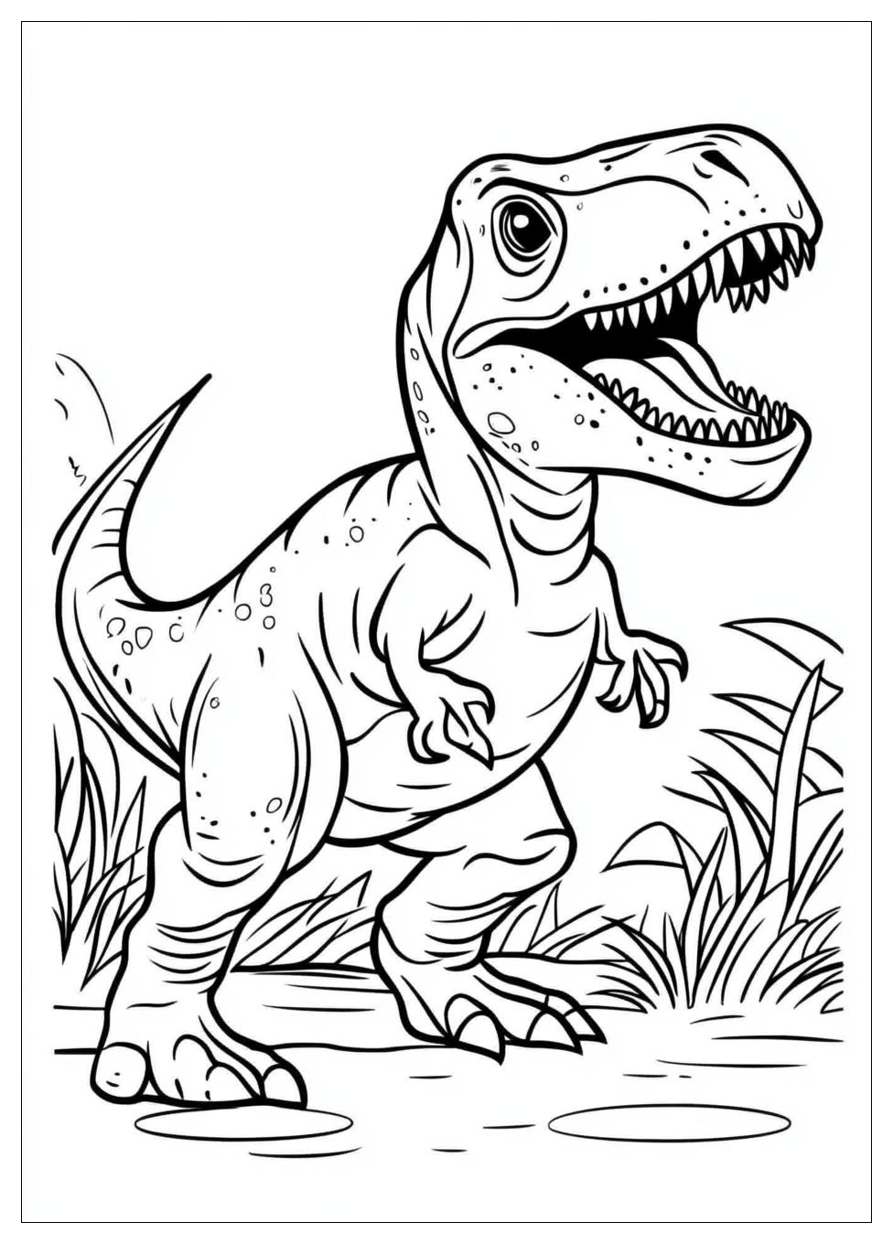 Kolorowanki Do Druku T-Rex 5