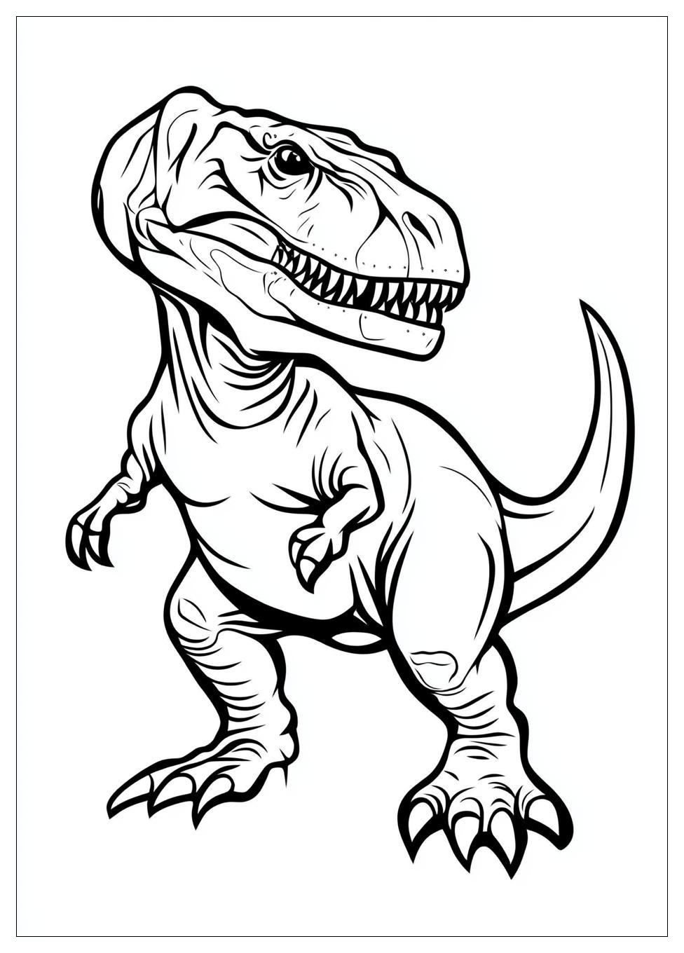 Kolorowanki Do Druku T-Rex 9